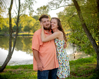 Tori & Hunter engagement 2024